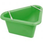 45lt Green Triangular Corner Feed Manger (7122)